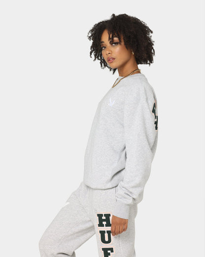 HUF X Playboy Rabbit Head Crew Grey Heather