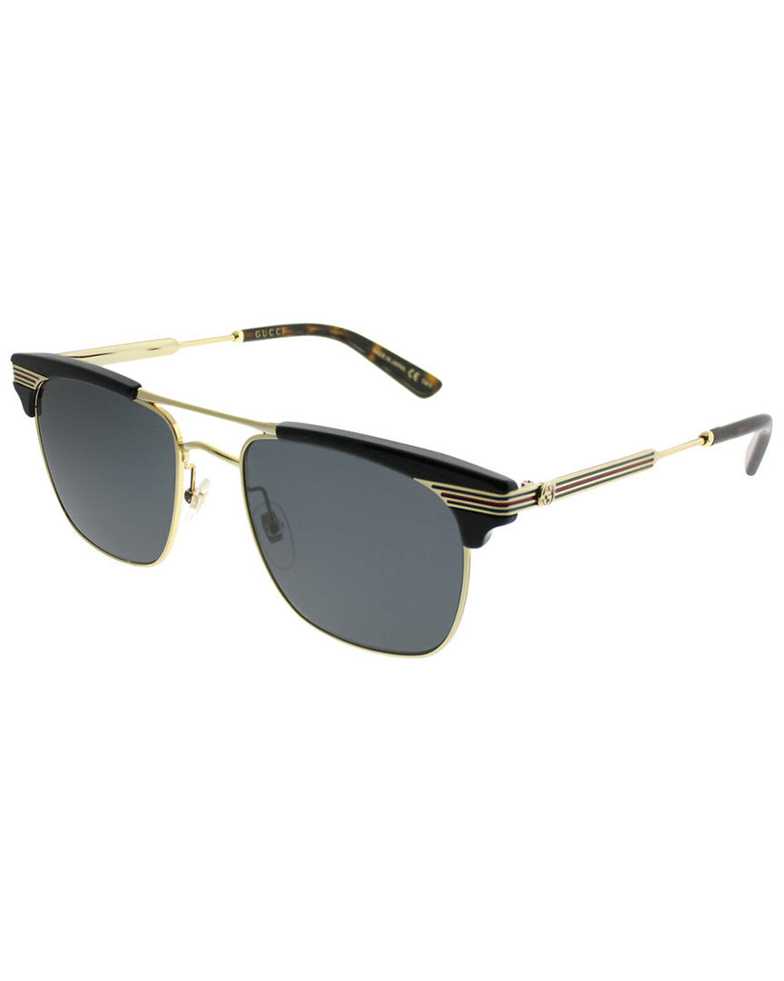 Gucci Unisex Square 52mm Sunglasses