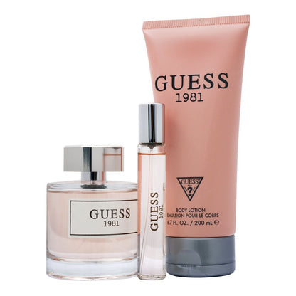 Guess 1981 EDT for Women Gift Set (3PC)