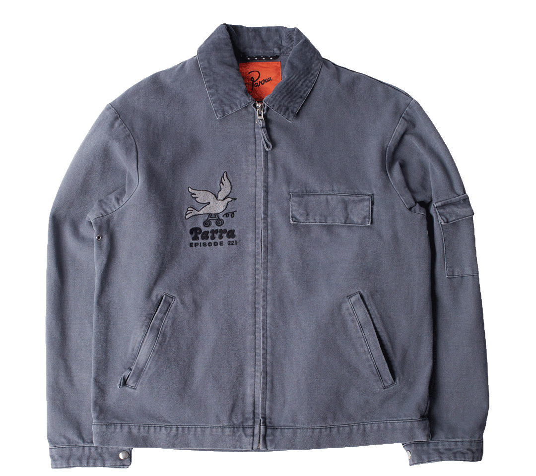 by Parra Twilled Bird Wheel Jacket