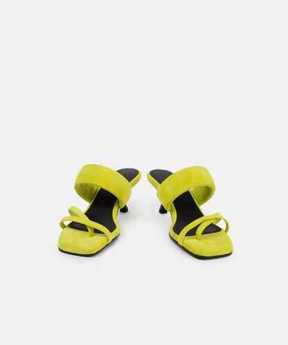 Atomic Strappy Sandal Suede 241 | Lime