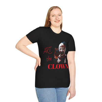 Art the clown Unisex Softstyle T-Shirt