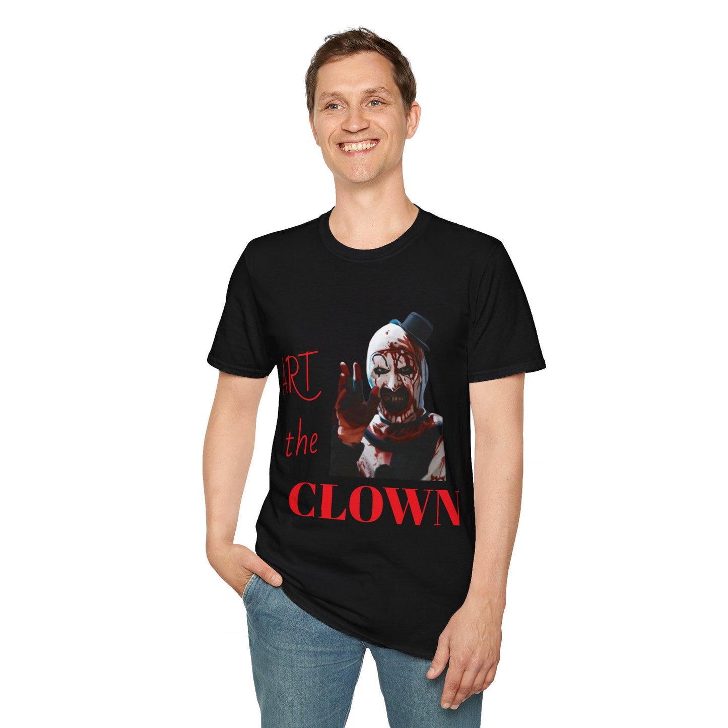 Art the clown Unisex Softstyle T-Shirt