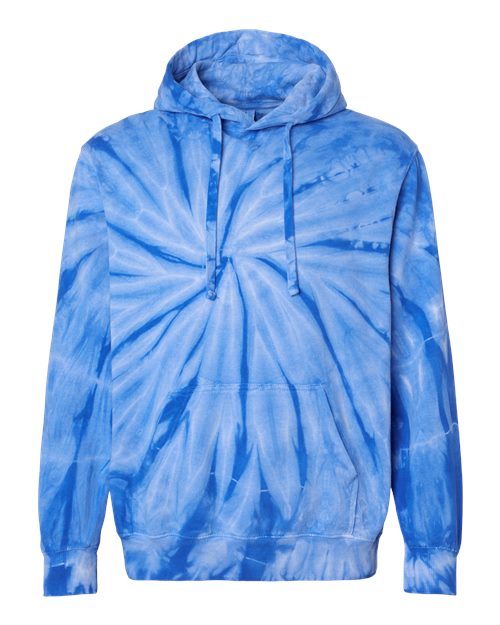 Dyenomite Men's Cyclone Hooded Tye-Dye Sweatshirt