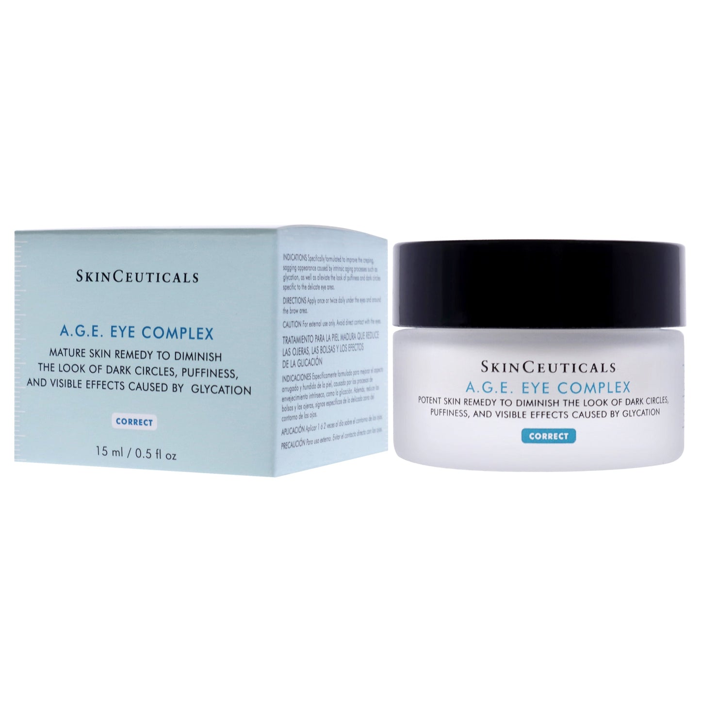 A.G.E Eye Complex by SkinCeuticals for Unisex - 0.5 oz Cream