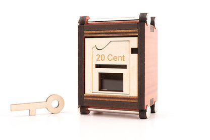 20 Cent Box - Secret Opening Money Puzzle box