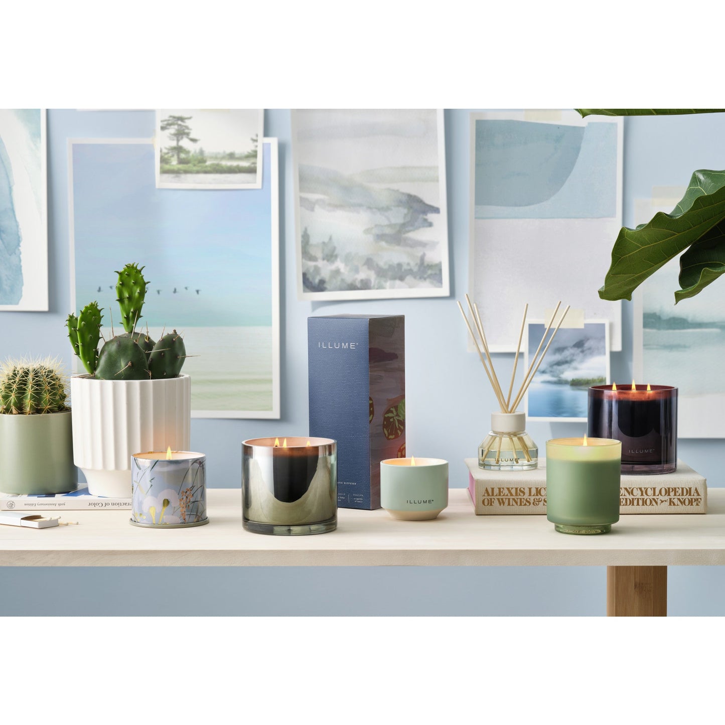 Fresh Sea Salt Matte Ceramic Candle