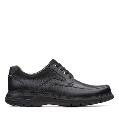 Clarks Un Ramble Black Tumbled Leather | 26136989