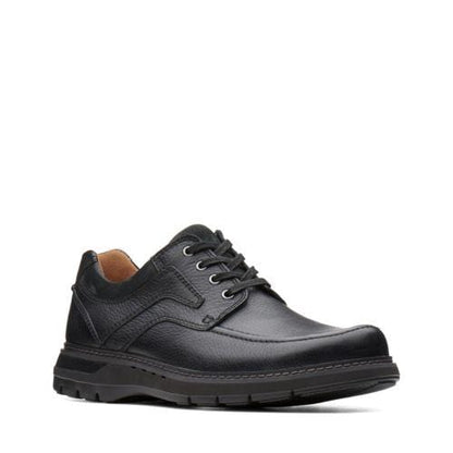 Clarks Un Ramble Black Tumbled Leather | 26136989