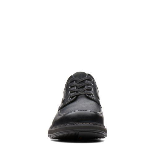 Clarks Un Ramble Black Tumbled Leather | 26136989