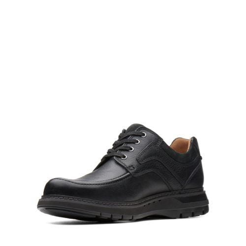 Clarks Un Ramble Black Tumbled Leather | 26136989