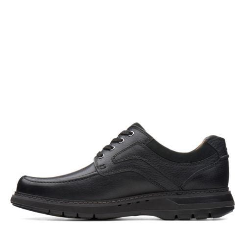 Clarks Un Ramble Black Tumbled Leather | 26136989