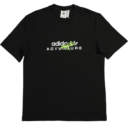 Adidas Adventure Logo T-Shirt Black