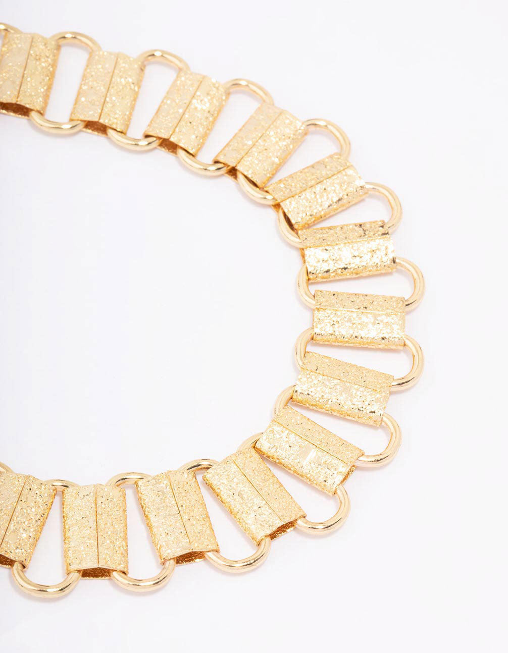 Gold Plated Link Chain Bracelet