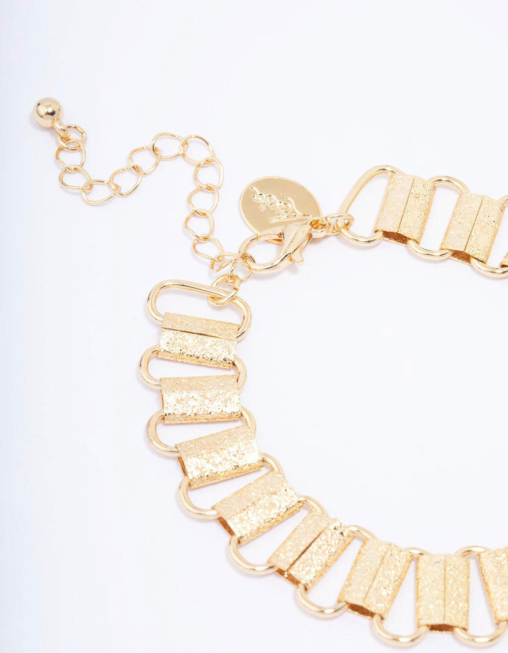 Gold Plated Link Chain Bracelet