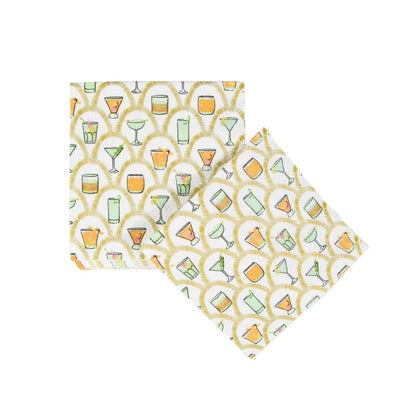 Deco Cockatil Napkins