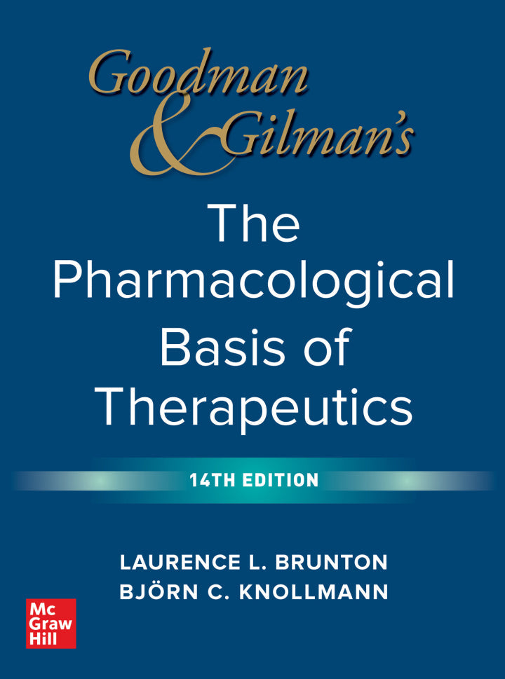 Goodman and Gilman's The Pharmacological Basis of Therapeutics 14th Edition  PDF BOOK