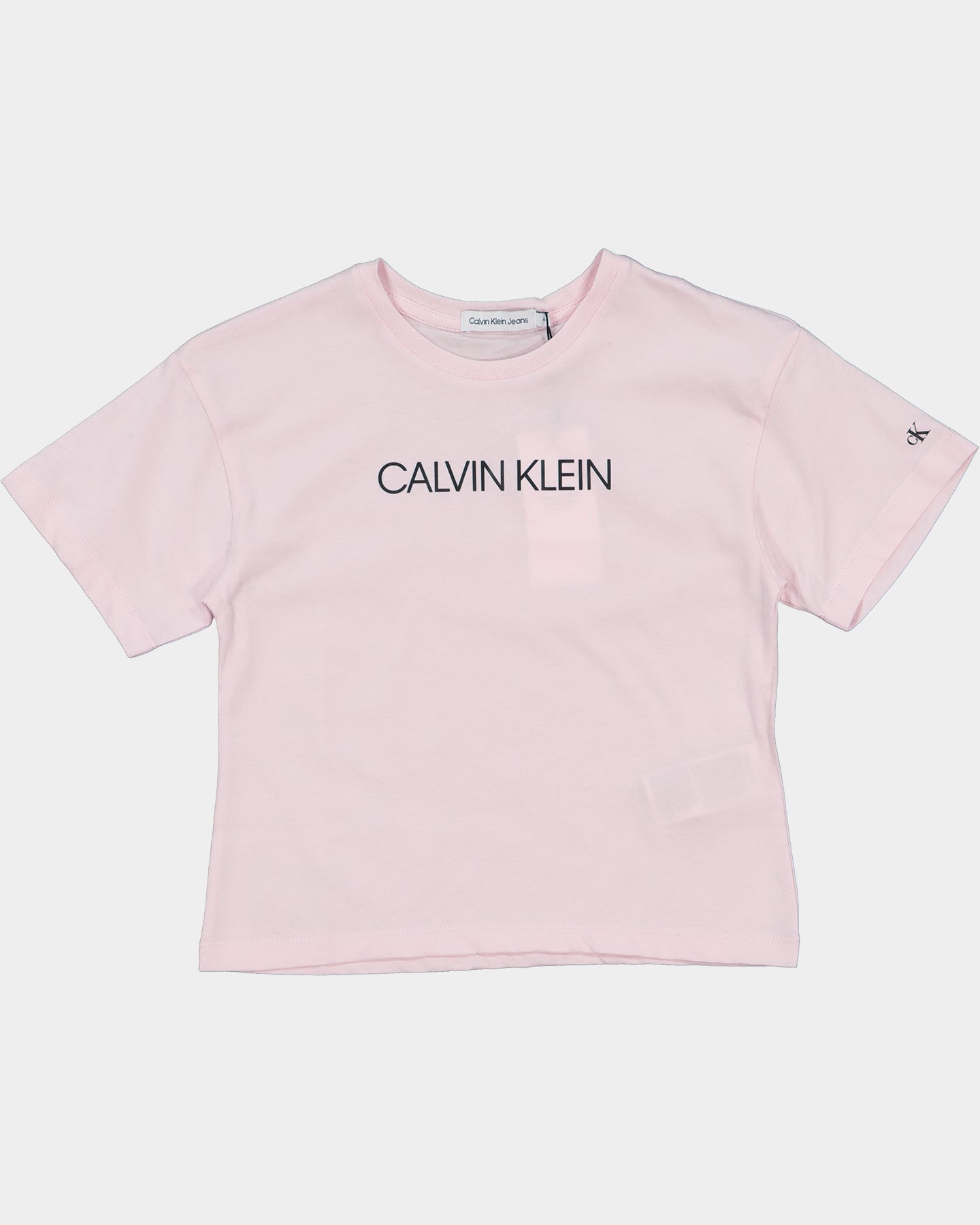 Calvin Klein Kids' Institutional Logo Boxy T-Shirt Sweetest Pink