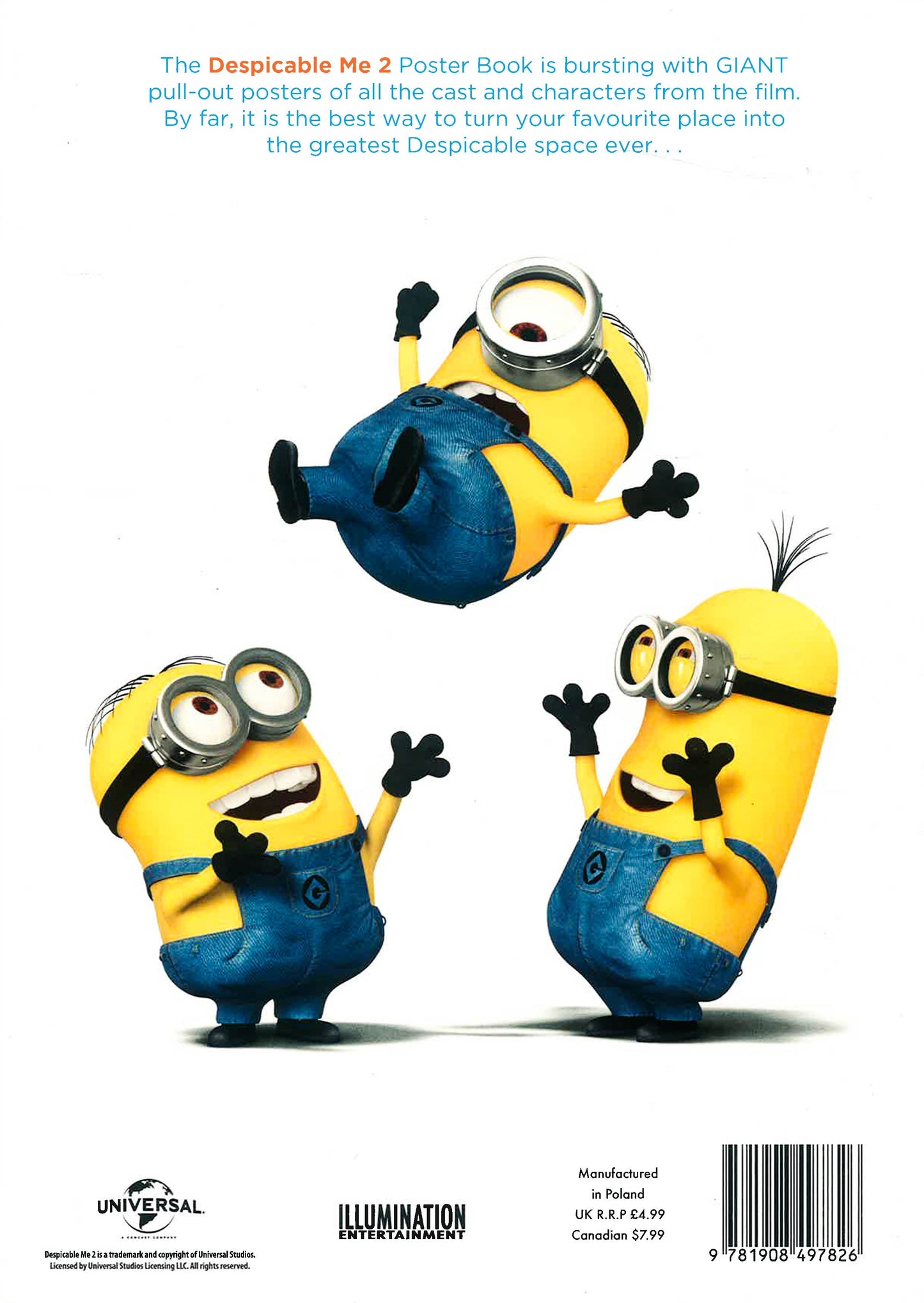 Despicable Me 2 Poster Book