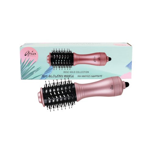 Aria Beauty Rose Gold Mini Blow Dry Brush