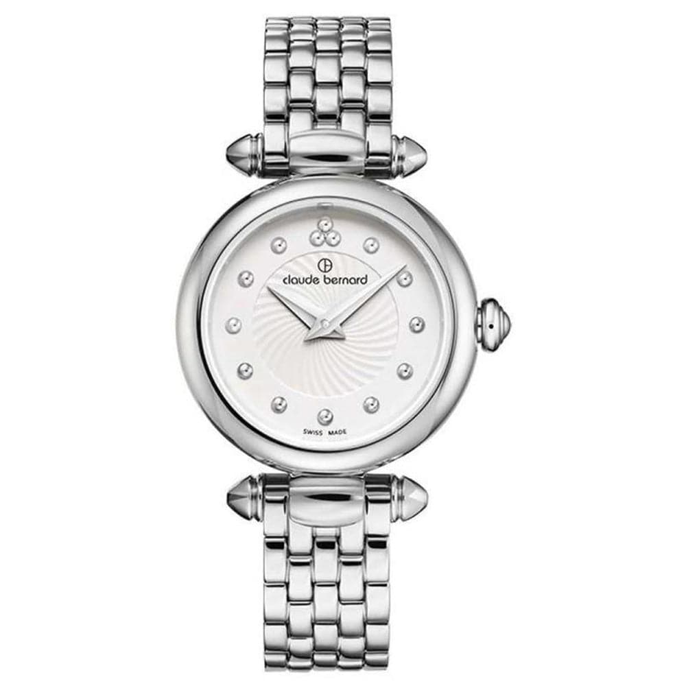 CLAUDE BERNARD SWISS MADE SWAROWSKI STONES CB20209-3M-AIN WOMEN'S WATCH