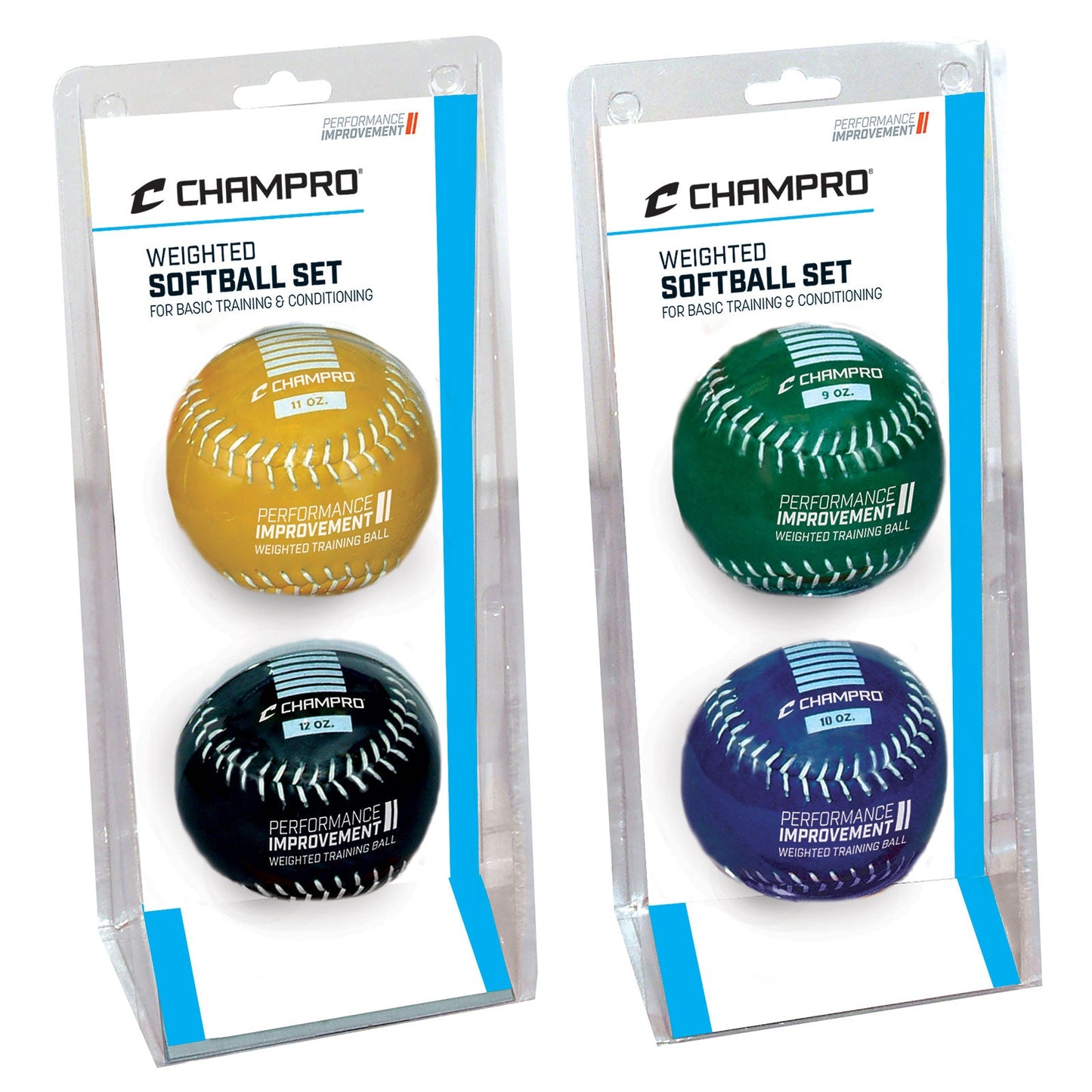 Champro Weighted Training Softball Set of 2