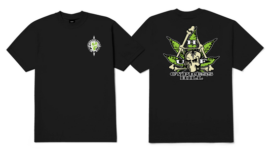 Cypress Triangle Tee | Black (Cypress Hill)