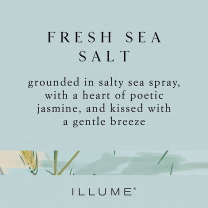 Fresh Sea Salt Matte Ceramic Candle