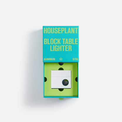 Houseplant Block Table Lighter - Green