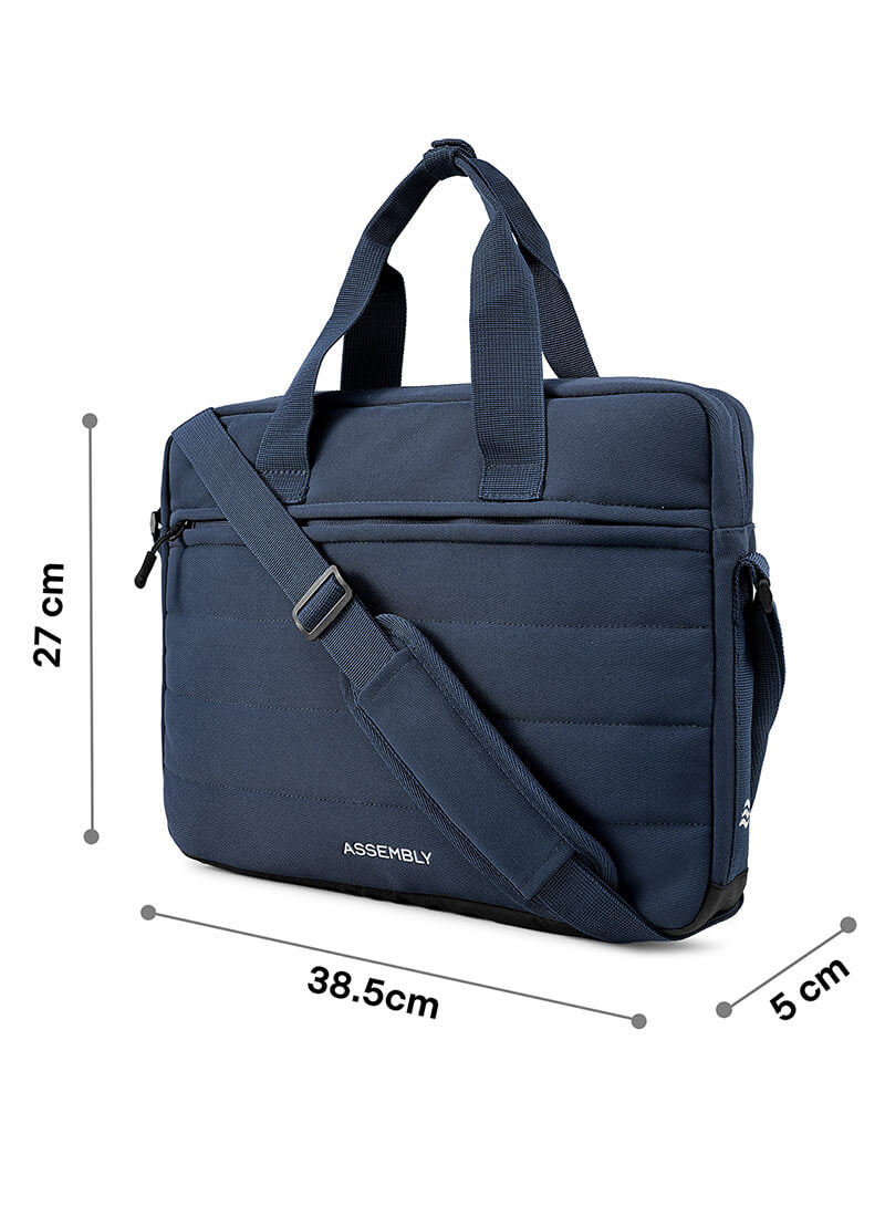 Float Messenger | Cobalt | Premium Laptop Bag