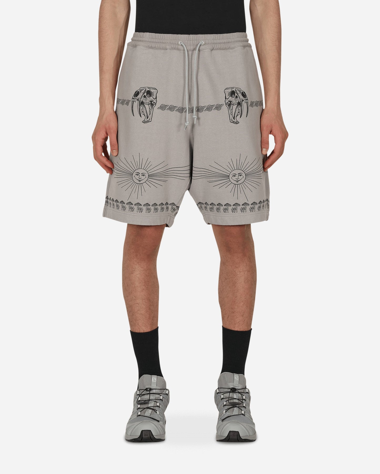 Dr. Woo Sweatshorts Grey