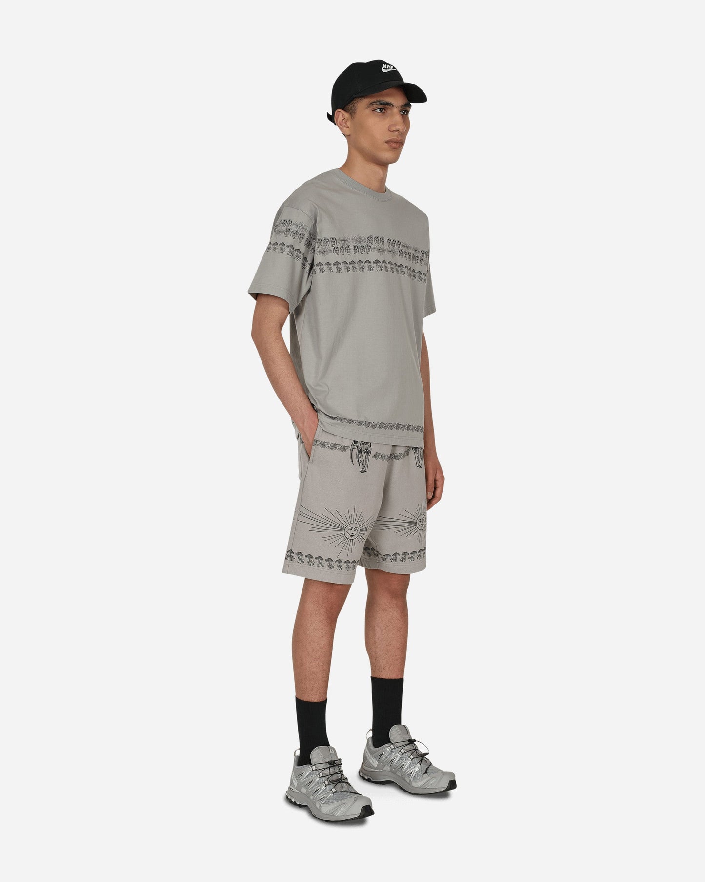 Dr. Woo Sweatshorts Grey