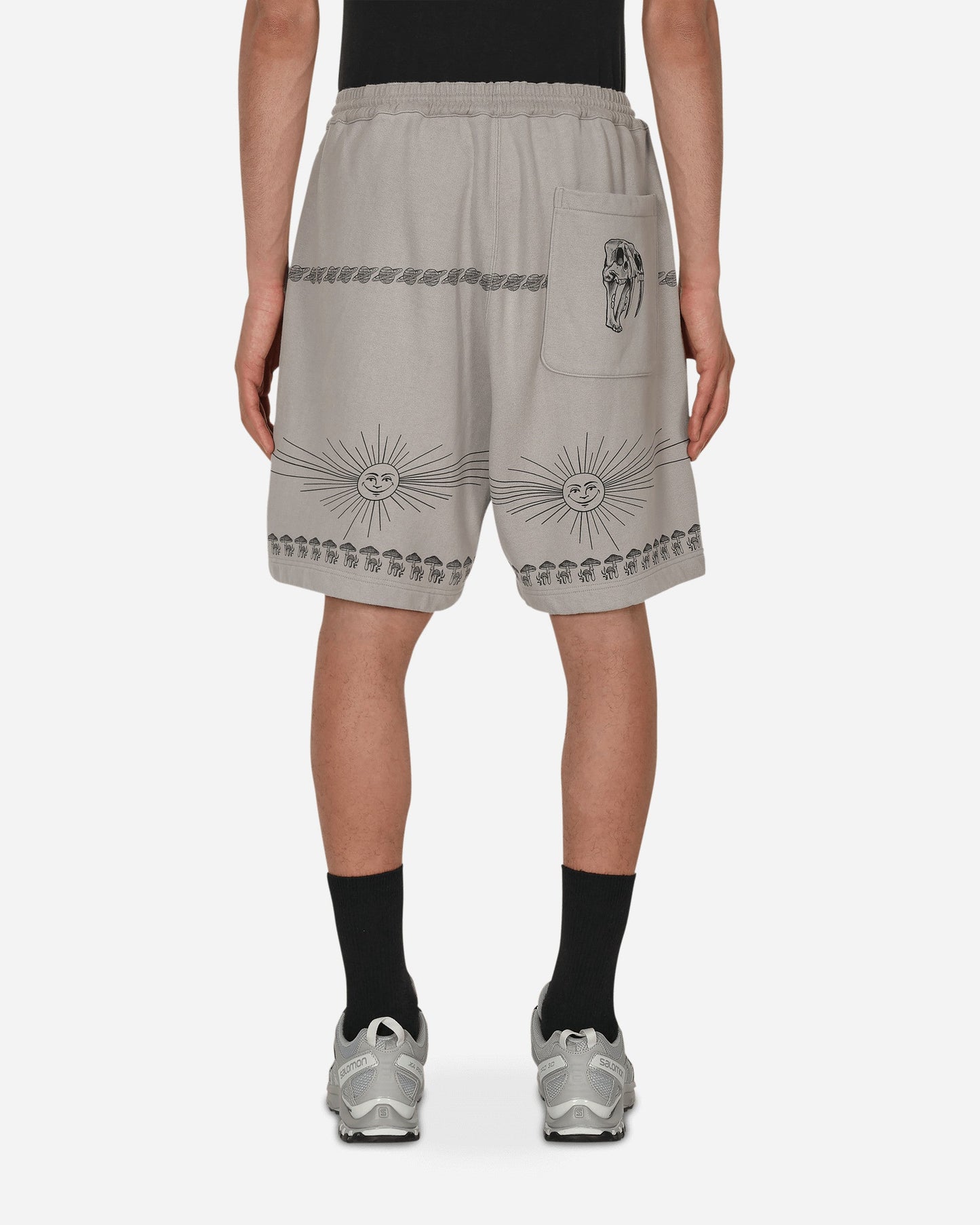 Dr. Woo Sweatshorts Grey