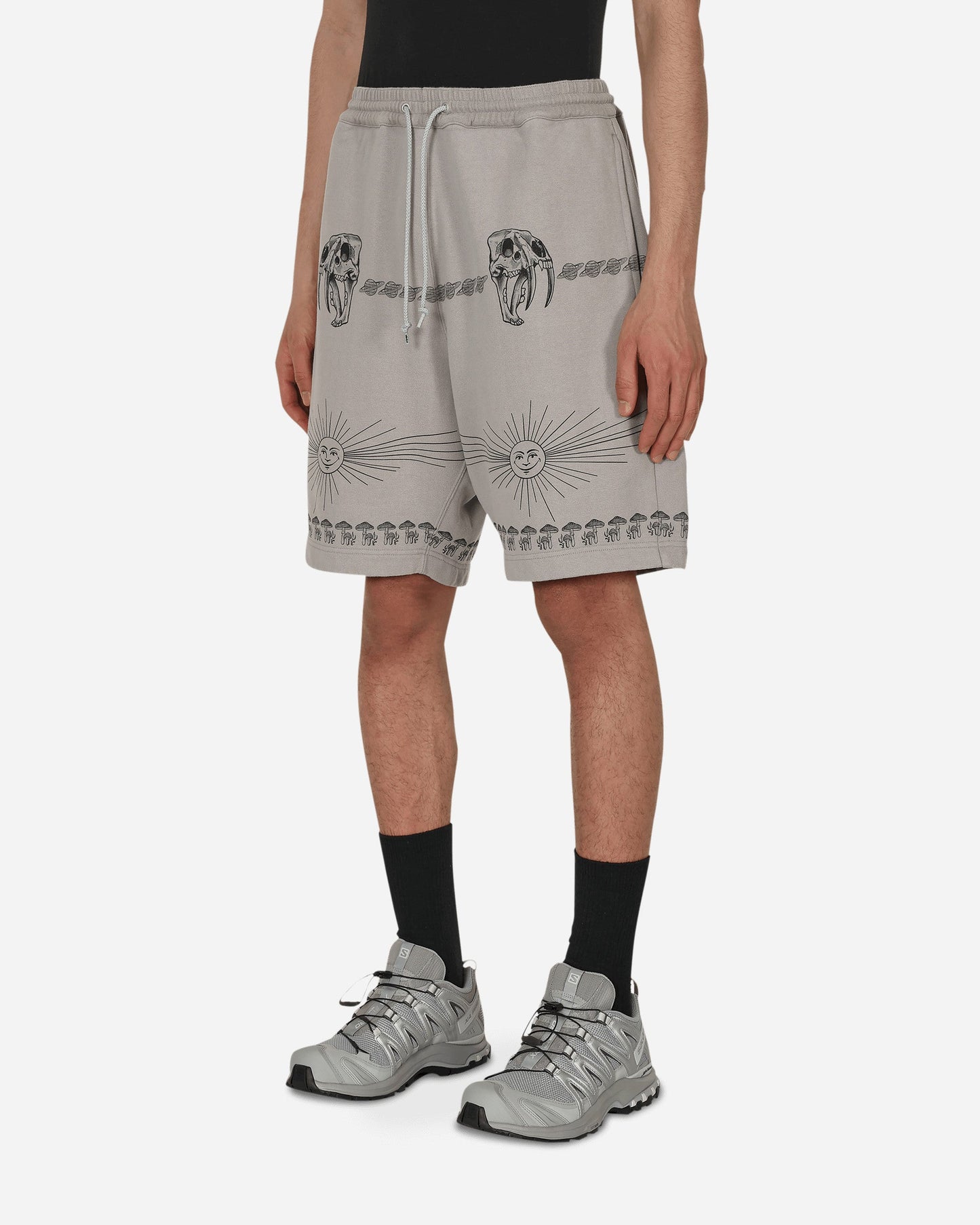 Dr. Woo Sweatshorts Grey