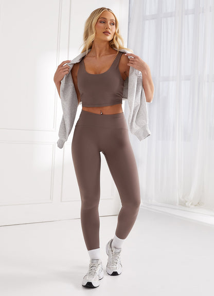 Gym King Peach Luxe Legging - Praline Luxe