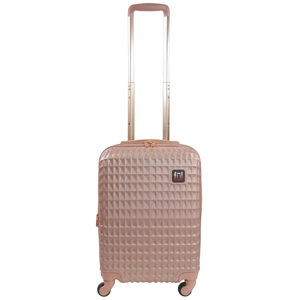 Geo 22" Carry-on Expandable Spinner Rose Gold