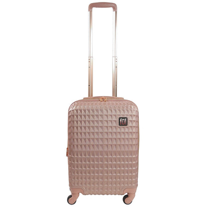 Geo 22" Carry-on Expandable Spinner Rose Gold