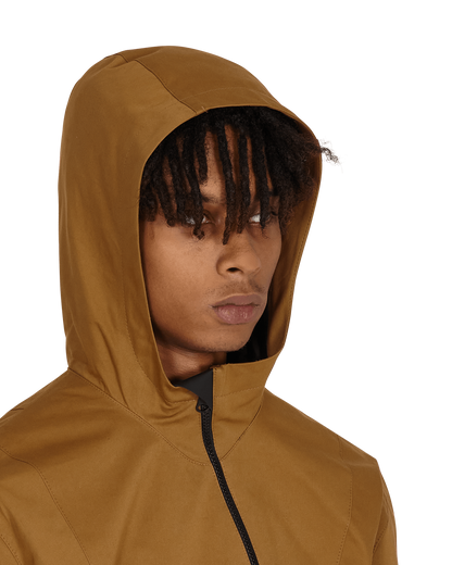 Diagonal Yuma Anorak Brown