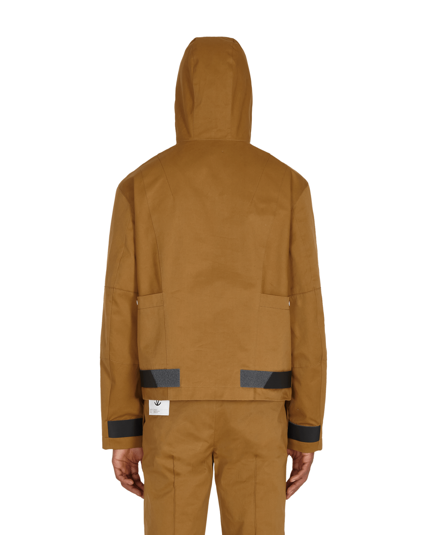 Diagonal Yuma Anorak Brown