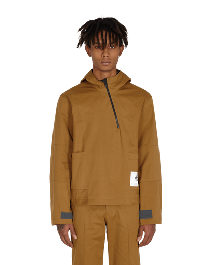 Diagonal Yuma Anorak Brown