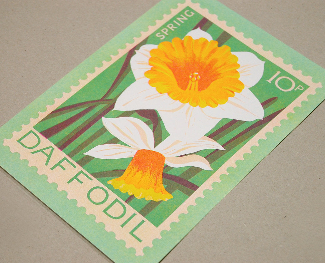 A5 Daffodil Print