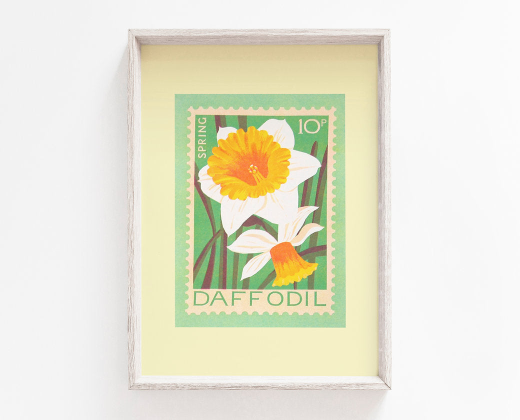 A5 Daffodil Print