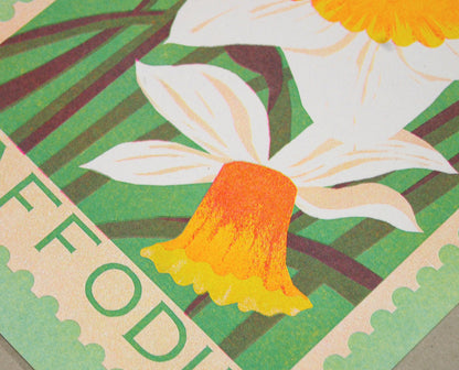 A5 Daffodil Print