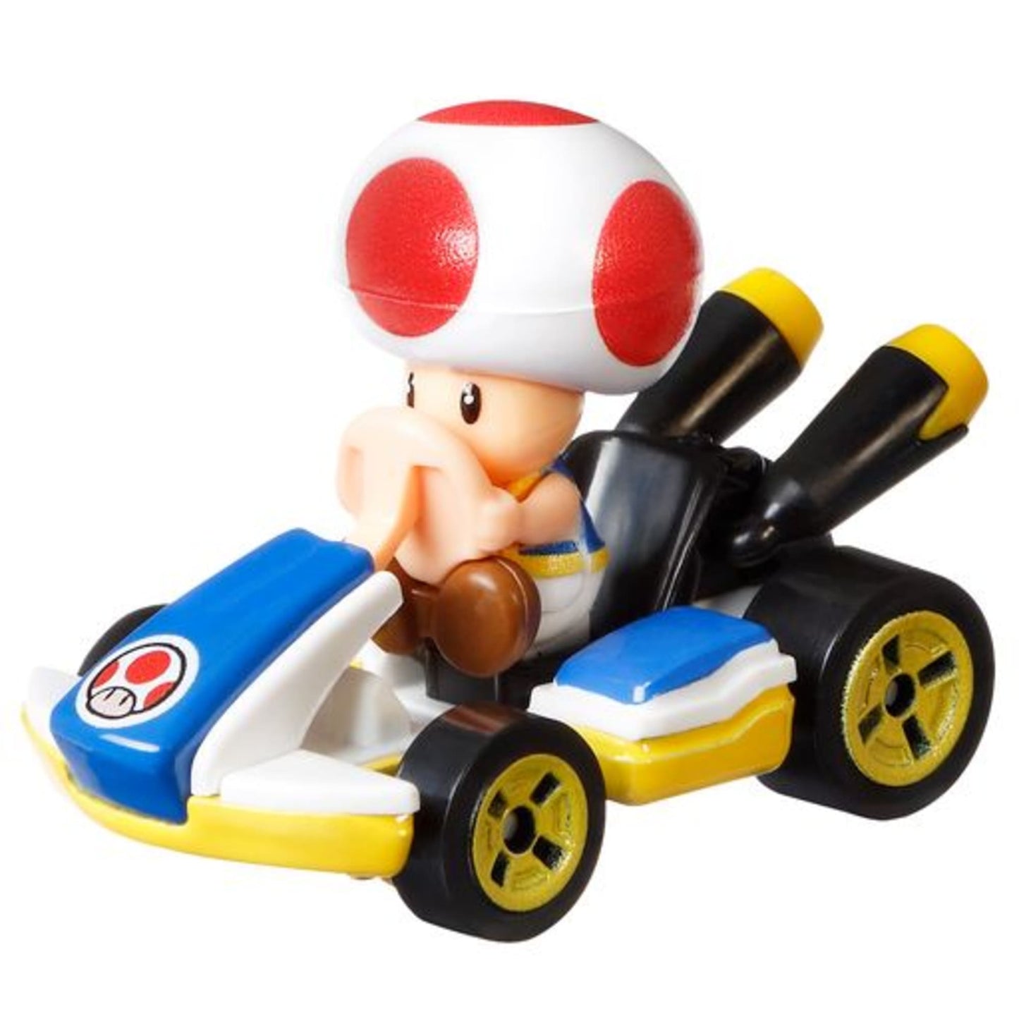 Hot Wheels Mario Kart Vehículo de Juguete Toad Estándar Kart