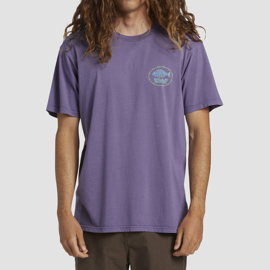 Billabong Bonez T-Shirt Deep Plum