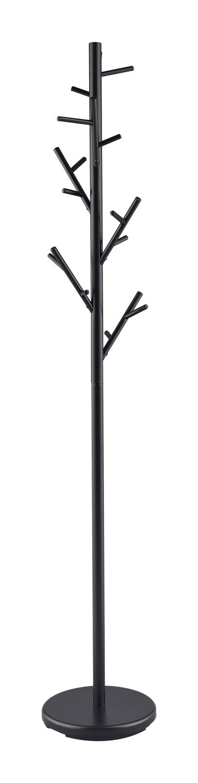 Clover Black 18-Hook Coat Rack