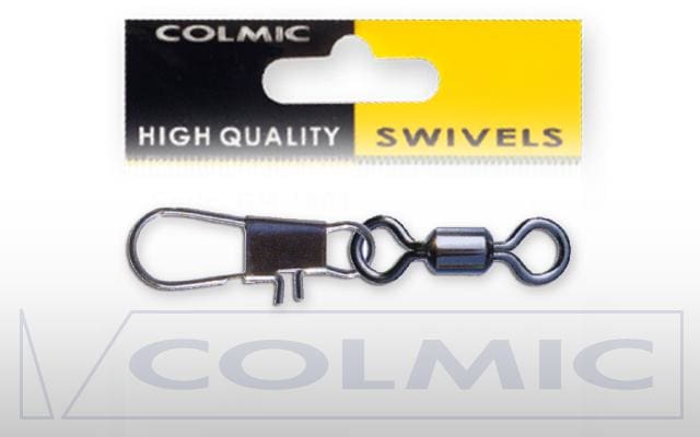 Colmic Rolling Swivel with Interlock Snap