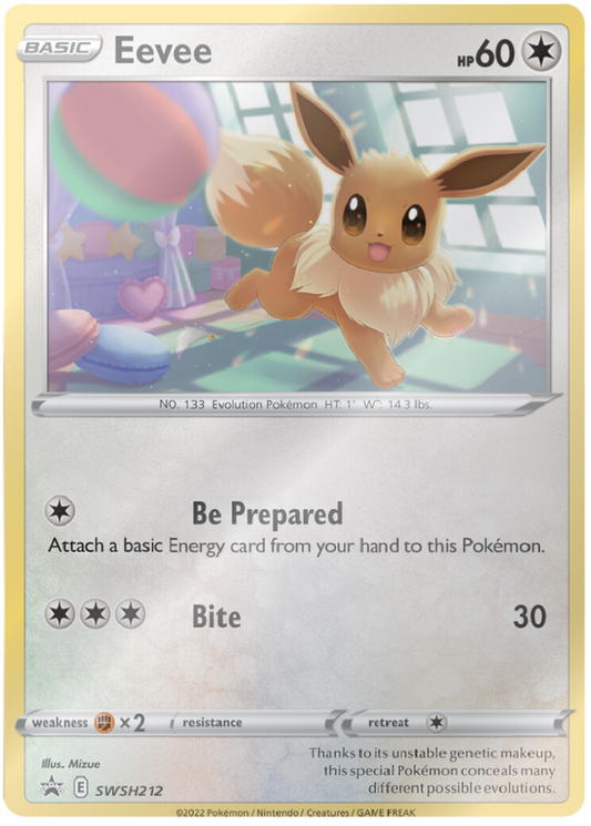 Eevee (SWSH212) [Sword & Shield: Black Star Promos]