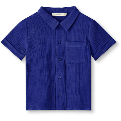 Fliink Mazerine Blue Hello Ss Shirt