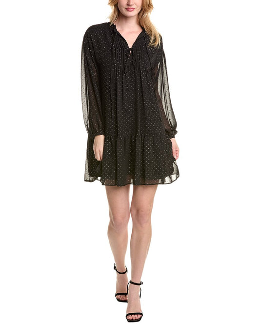 1.STATE Velvet Mini Dress